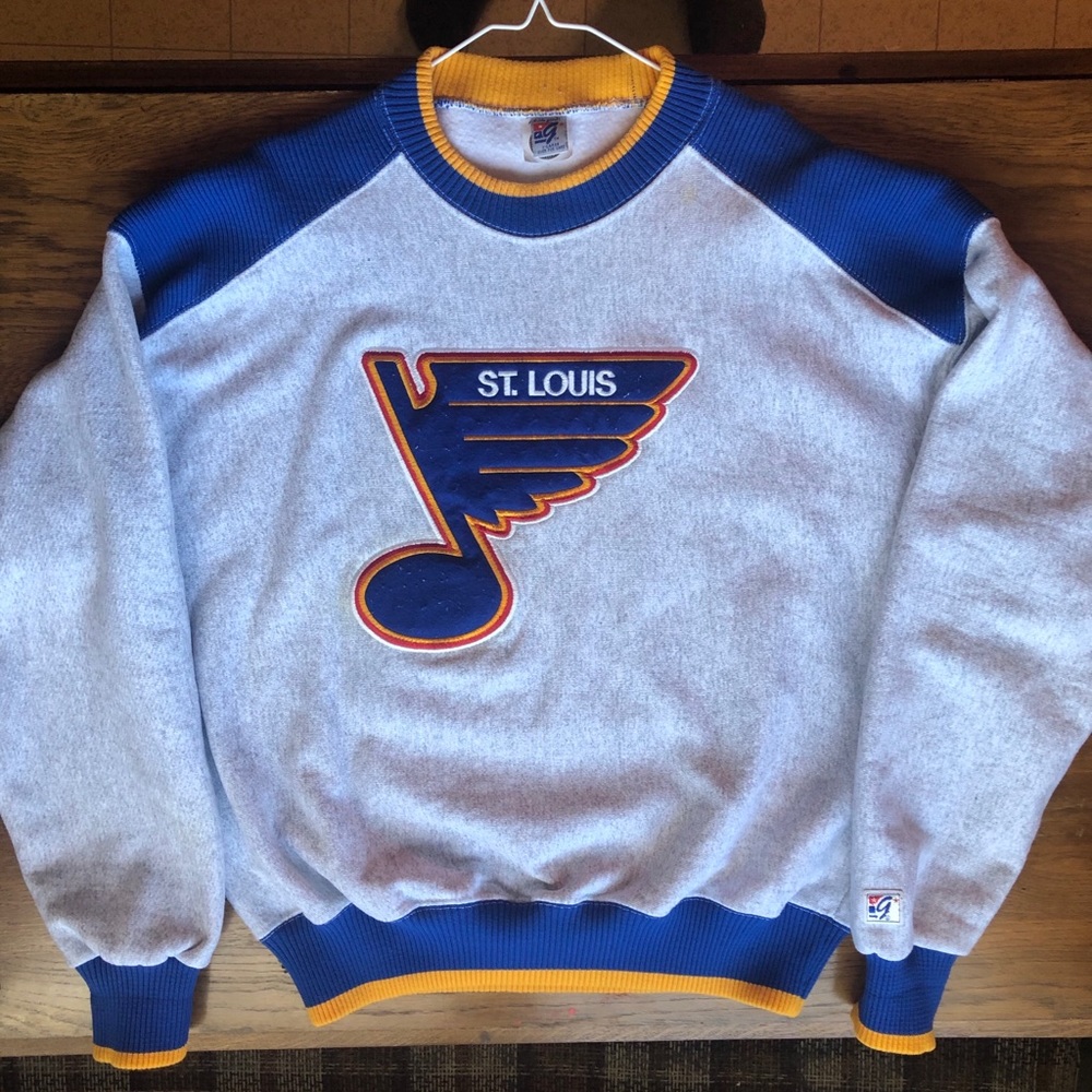 ❌SOLD❌St. Louis Blues Vtg NHL Crewneck Sweater